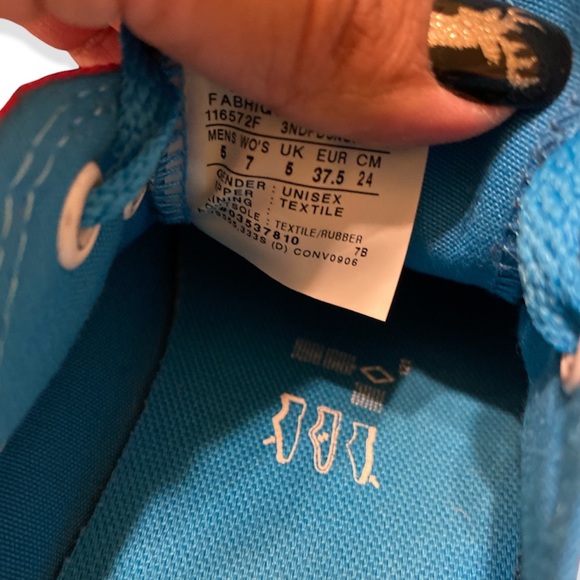 Converse All Star Double Tongue Neon Pink size 7 women’s/5 Men’s - Picture 6 of 6